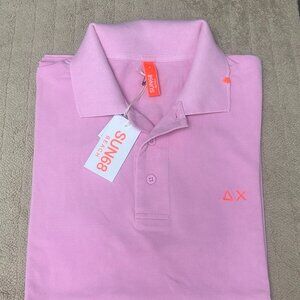 SUN68 Women’s Pink Polo T-Shirt - Brand New w/ Tag (No Price Tag) - Size S